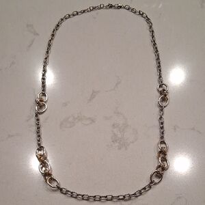 Brighton Two-Tone Chain Necklace.